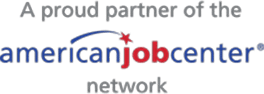 The American Job Center Network Logo In The Footer