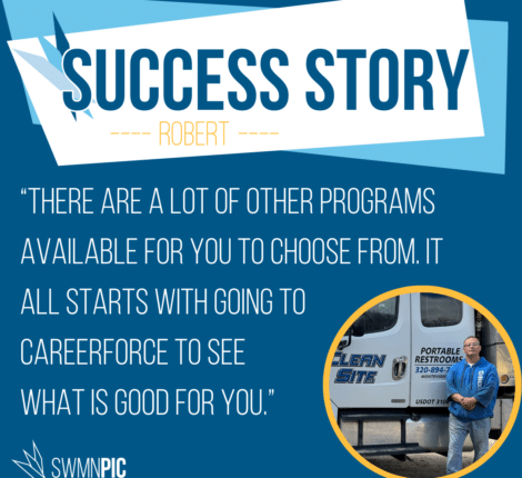 Robert Success Story Infographic