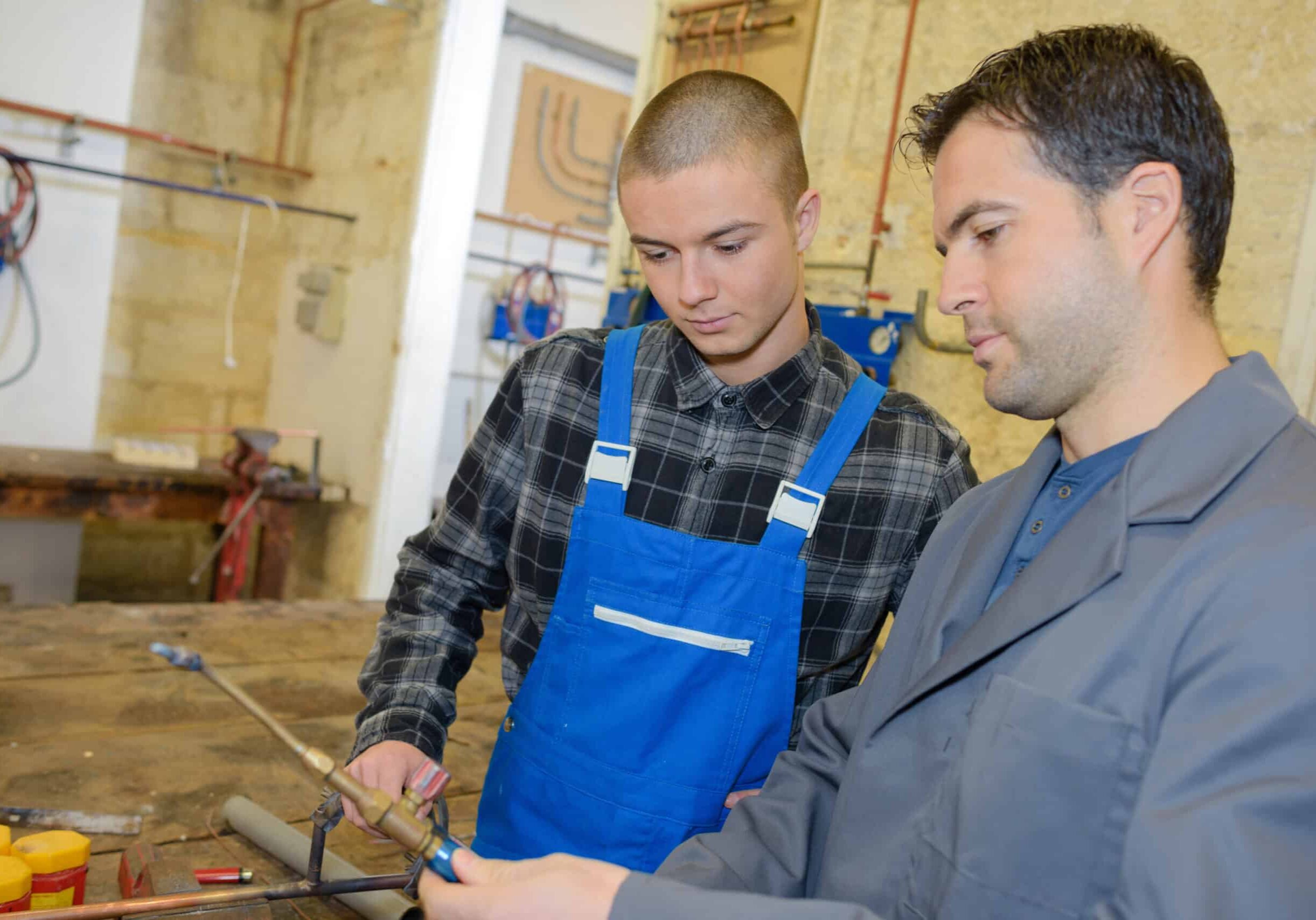 welding in the workshop